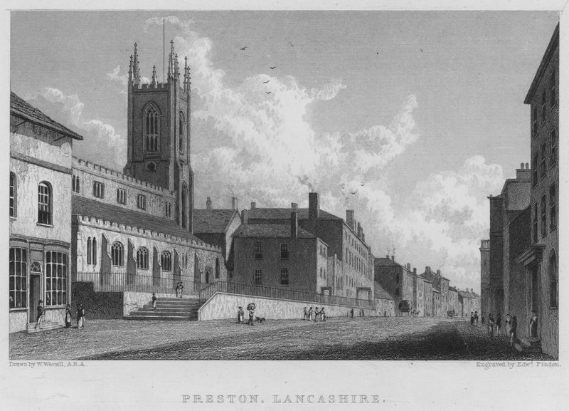 Preston, Lancashire de William (after) Westall