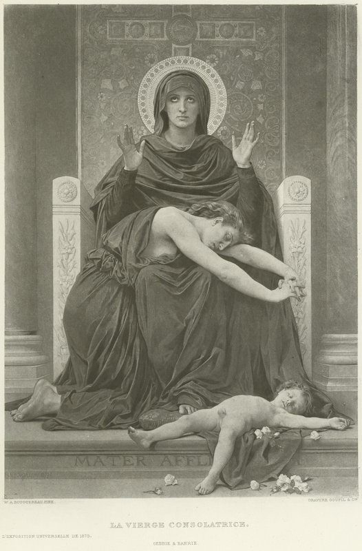 La Virgen Consoladora de William Adolphe Bouguereau