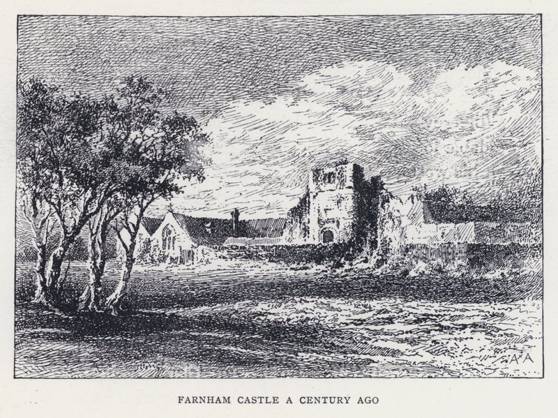 El Castillo de Farnham hace un siglo de William Alexander Ansted