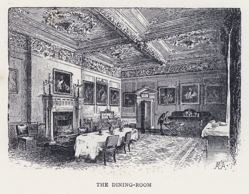 El comedor de William Alexander Ansted