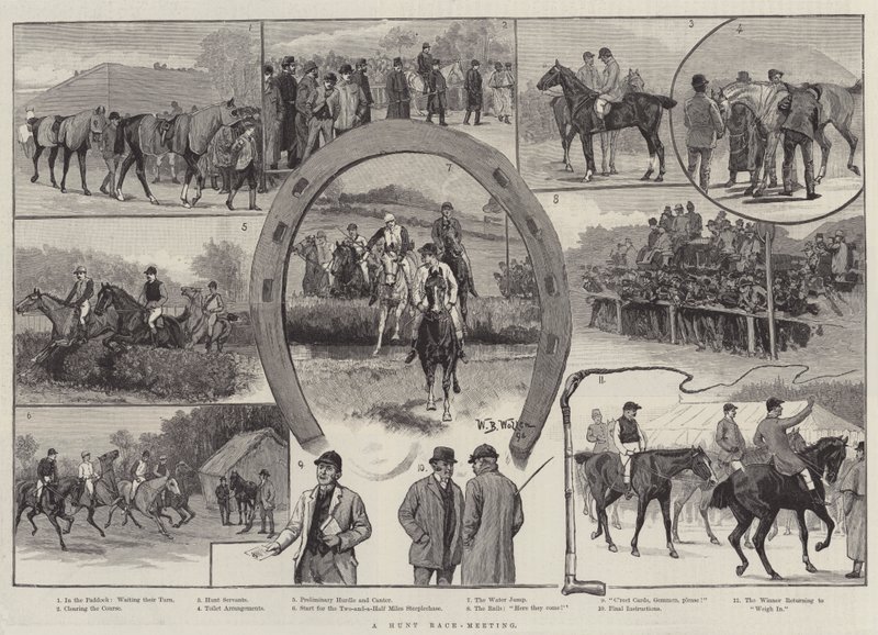 Una Carrera de Caza de William Barnes Wollen