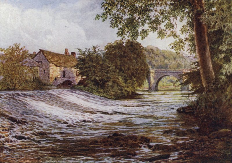 En el Derwent, Baslow de William Biscombe Gardner