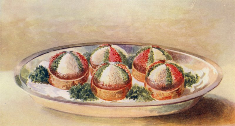 Aigrettes de salmón frío (litografía en color) de William Bradshaw Handforth