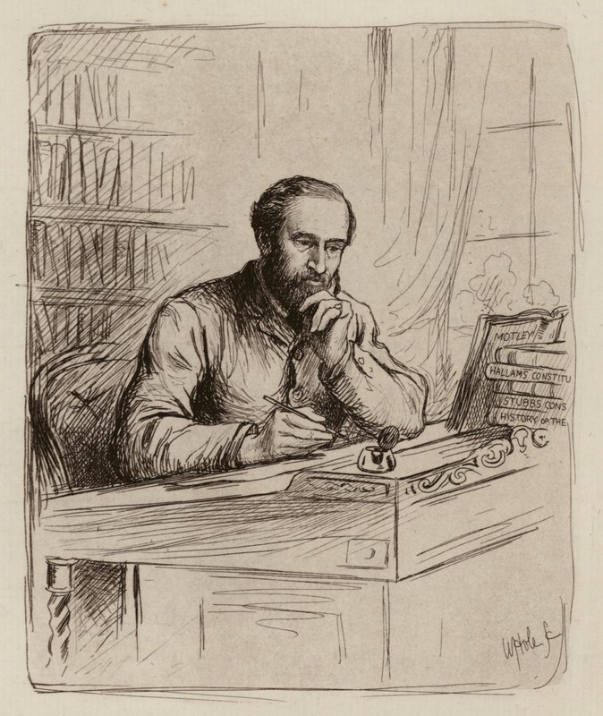John Kirkpatrick, Profesor de Derecho Constitucional e Historia (grabado) de William Brassey (after) Hole