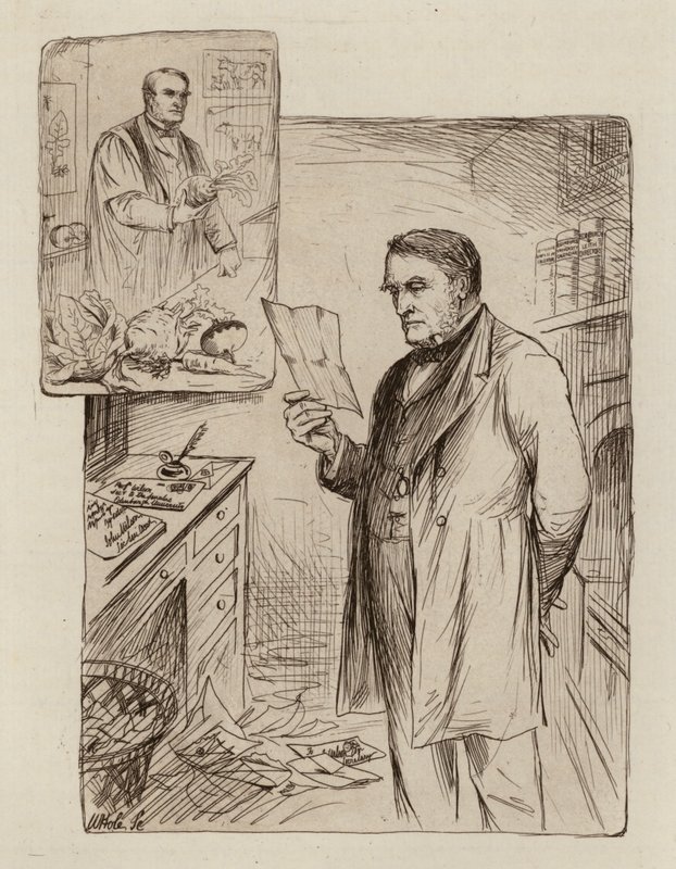 John Wilson, Catedrático de Agricultura y Economía Rural (grabado) de William Brassey (after) Hole
