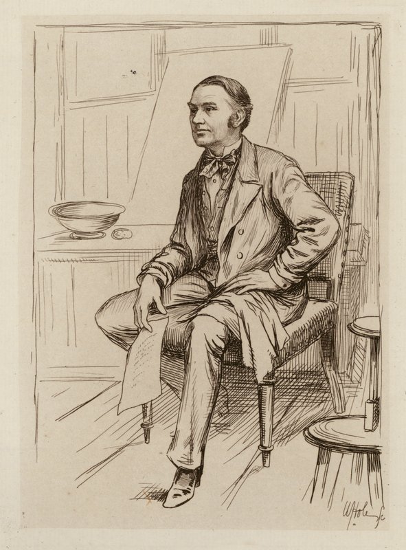 Thomas Annandale, profesor de cirugía clínica (grabado) de William Brassey (after) Hole