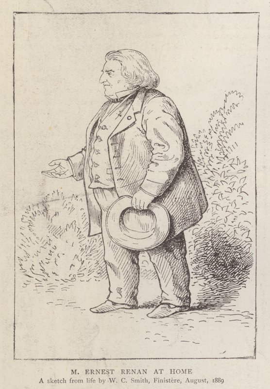 Ernest Renan, filósofo e historiador religioso francés, en casa de William C. Smith