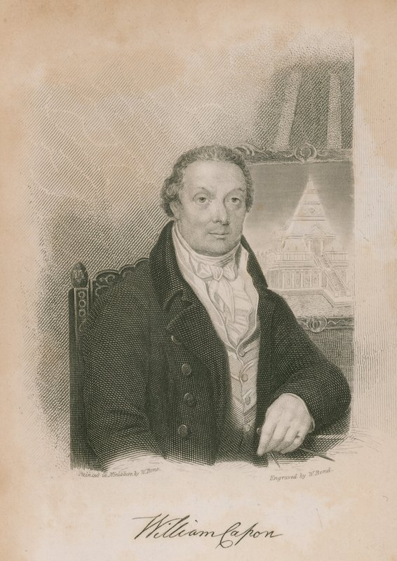 William Capon, dibujante y pintor de arquitectura y paisajes del difunto alteza real el Duque de York de William Capon