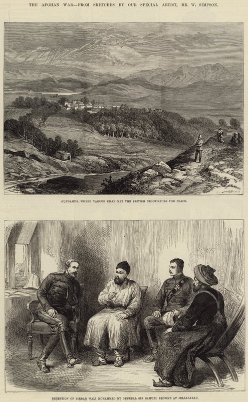 La guerra afgana de William Crimea Simpson