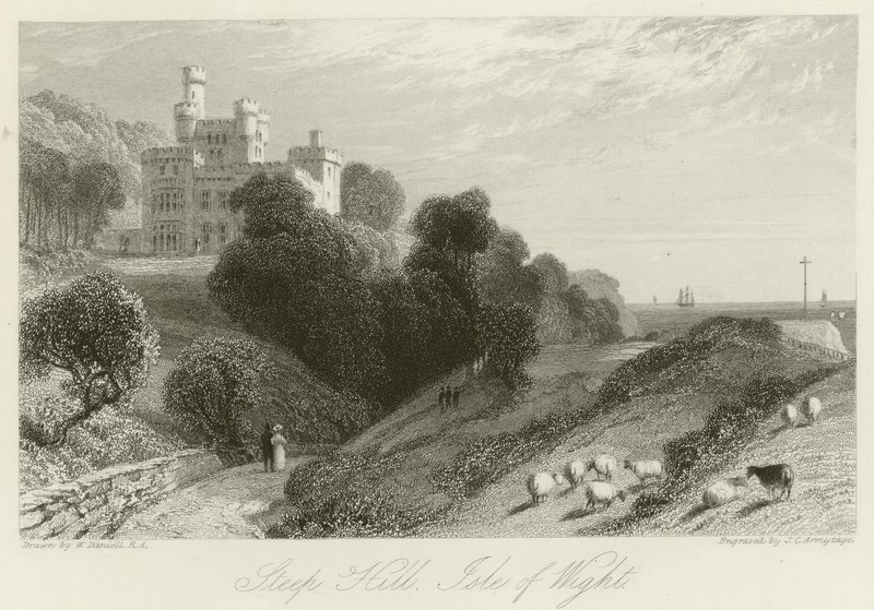 Colina Empinada de William Daniell