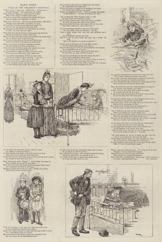 La historia de Nan, contada en el Hospital Infantil de William Douglas Almond