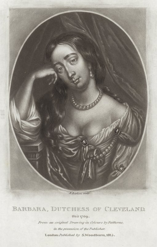 Barbara, Duquesa de Cleveland de William Faithorne