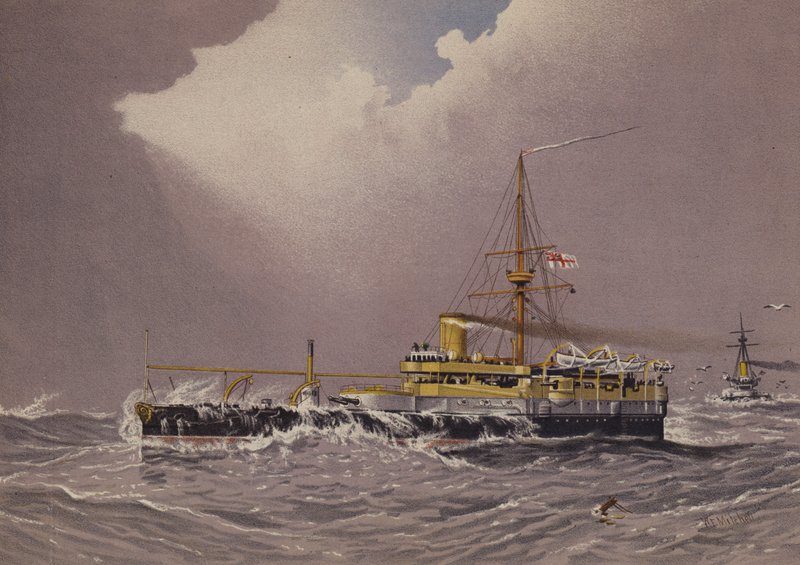 HMS Hero, acorazado de segunda clase de William Frederick Mitchell