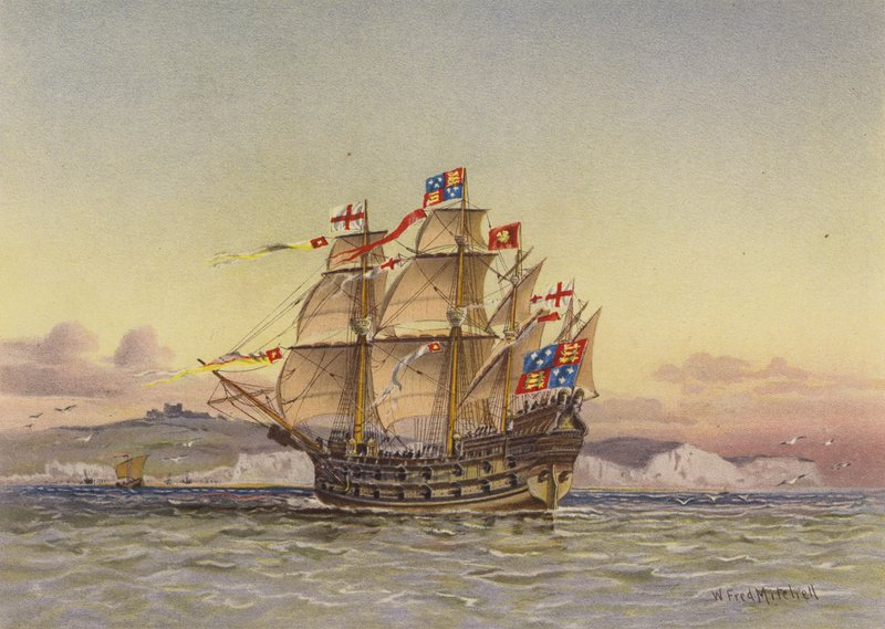 El Gran Harry de 1488 de William Frederick Mitchell