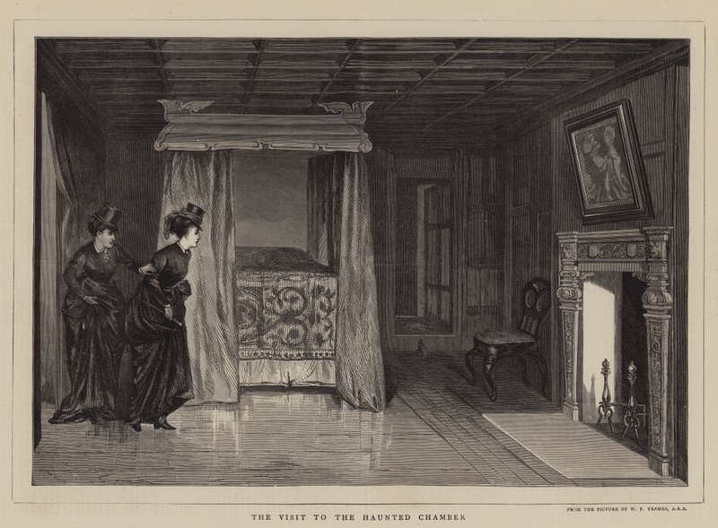 La Visita a la Cámara Encantada de William Frederick Yeames