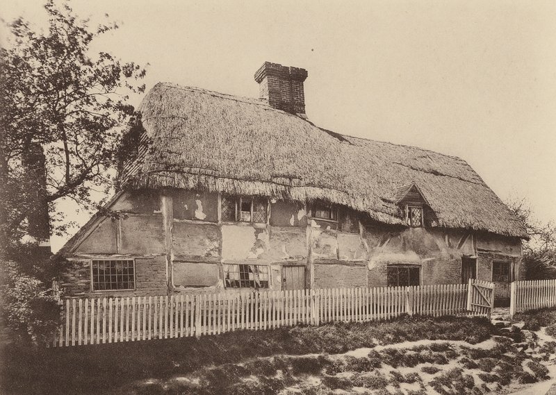 En Burwash, Sussex (foto en blanco y negro) de William Galsworthy Davie