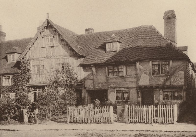 En Cranbrook, Kent (foto en blanco y negro) de William Galsworthy Davie