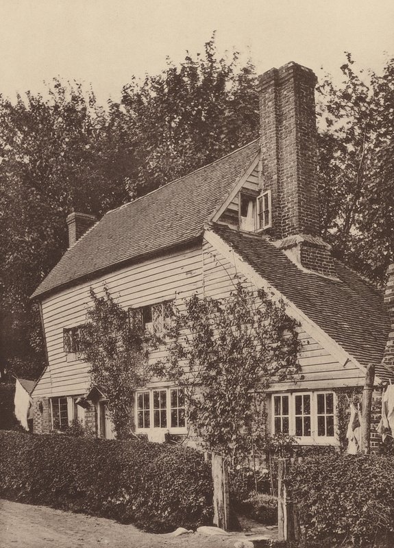 En Mayfield, Sussex (foto en blanco y negro) de William Galsworthy Davie