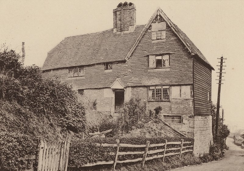 En Mayfield, Sussex (foto en blanco y negro) de William Galsworthy Davie