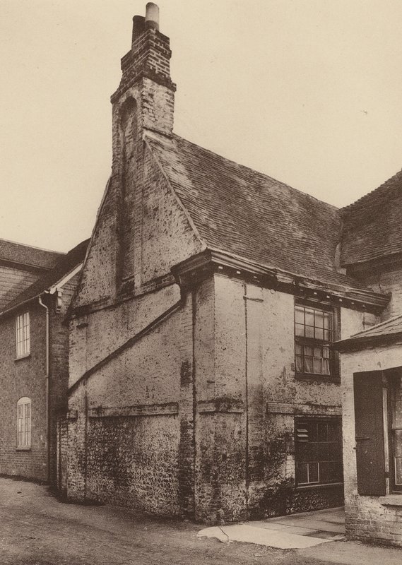 En Minster, Kent (foto en blanco y negro) de William Galsworthy Davie