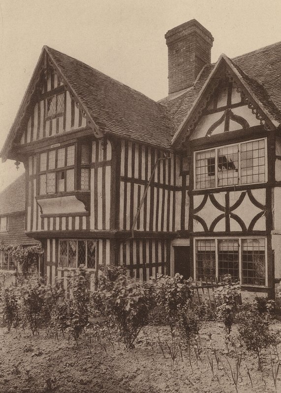 En Sedlescombe, Sussex (foto en blanco y negro) de William Galsworthy Davie