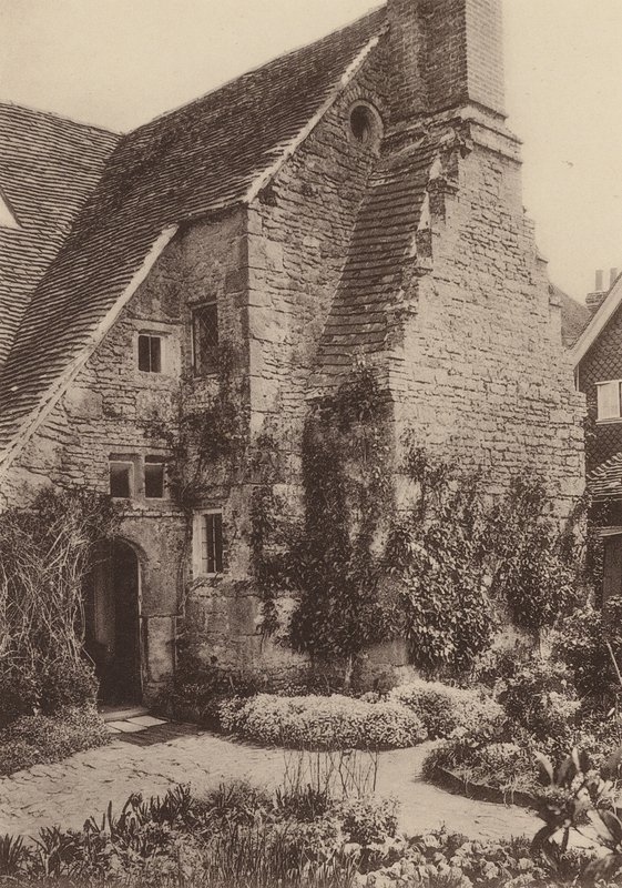 En Tillington, cerca de Petworth, West Sussex (foto en blanco y negro) de William Galsworthy Davie