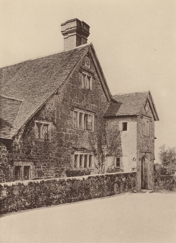 En Tillington, cerca de Petworth, West Sussex (foto en blanco y negro) de William Galsworthy Davie