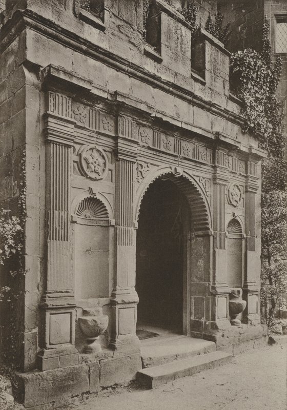 Puerta, Porche en la Casa de la Puerta, Kenilworth de William Galsworthy Davie