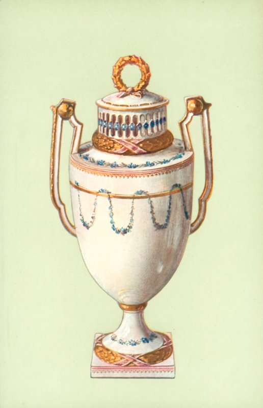 Jarrón, Meissen, período de Marcolini de William Gibb