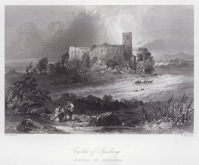 Castillo de Spielberg de William H. Bartlett