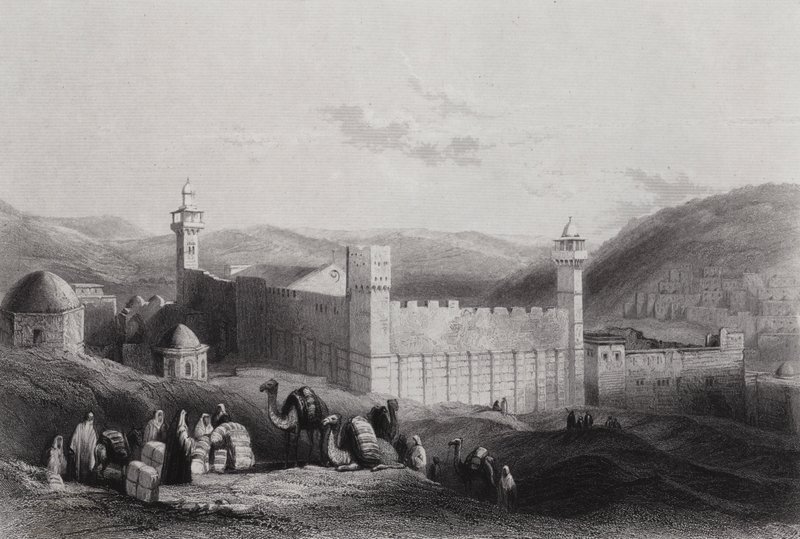 Hebrón, El Haram de William H. Bartlett