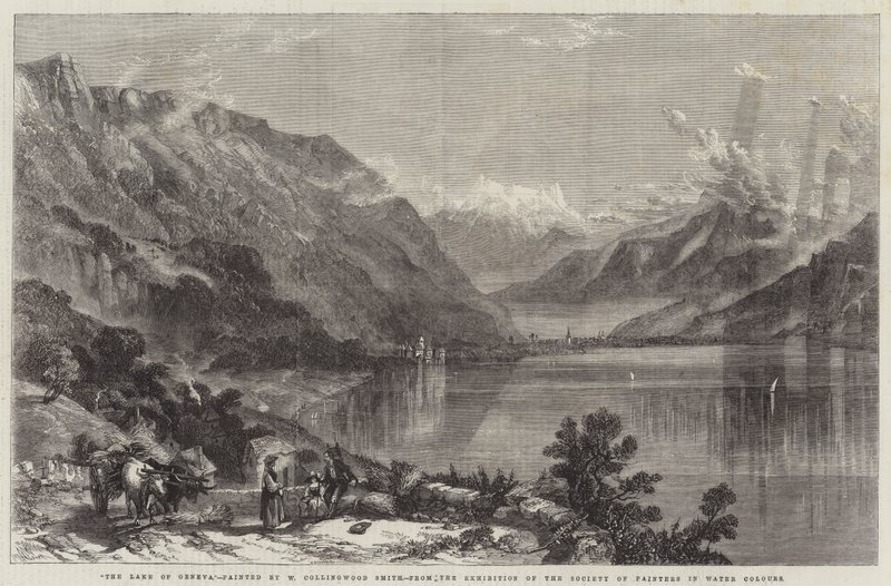 El lago de Ginebra de William Harding Collingwood Smith