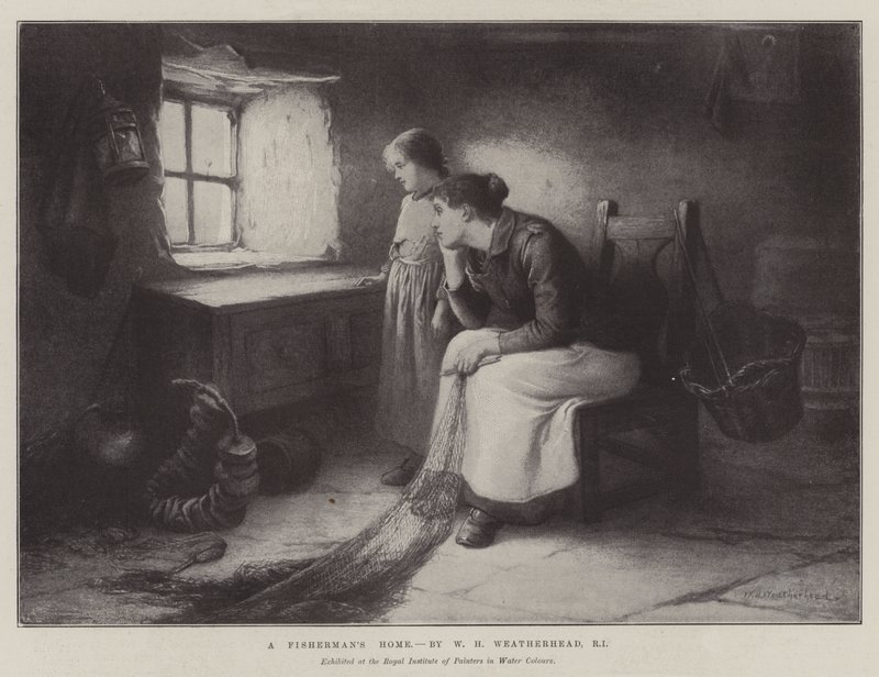 Un hogar de pescador de William Harris Weatherhead