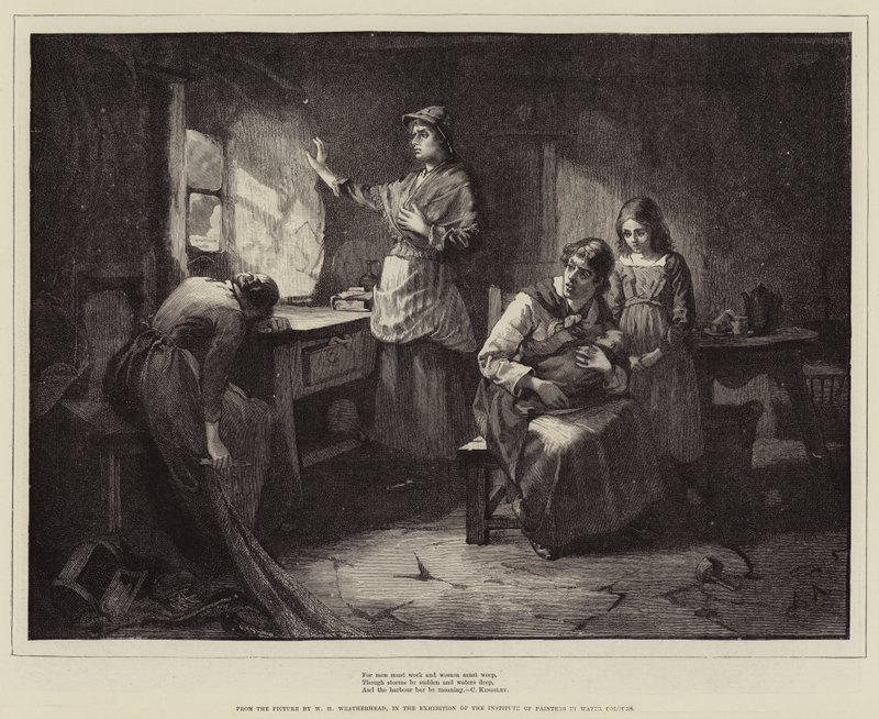 Porque los hombres deben trabajar y las mujeres deben llorar de William Harris Weatherhead