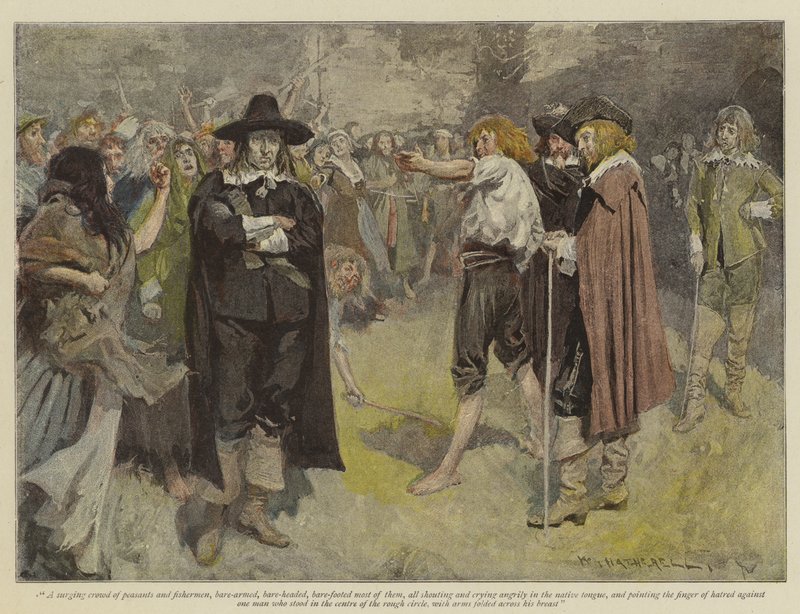Ilustración para La venganza de Dungarvan, de E Lester Arnold de William Hatherell