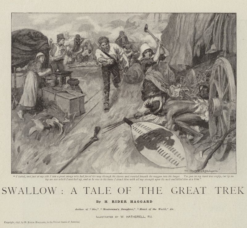 Golondrina, un cuento del Gran Trek de William Hatherell