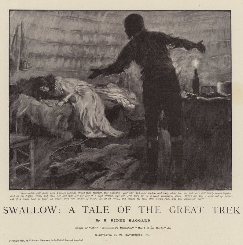 La golondrina, un cuento del Gran Trek de William Hatherell