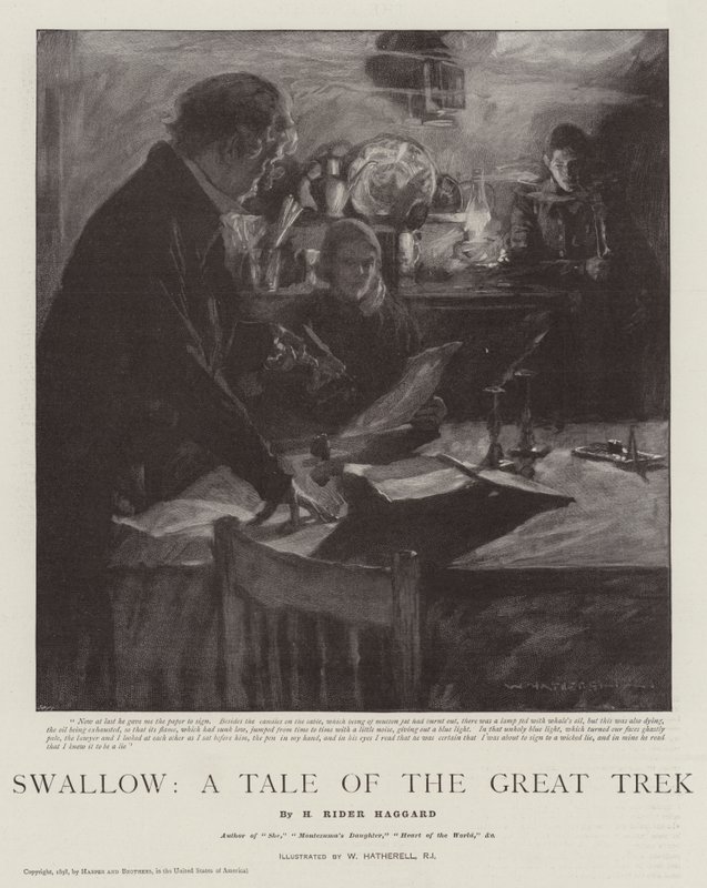 Golondrina, una historia del Gran Trek de William Hatherell
