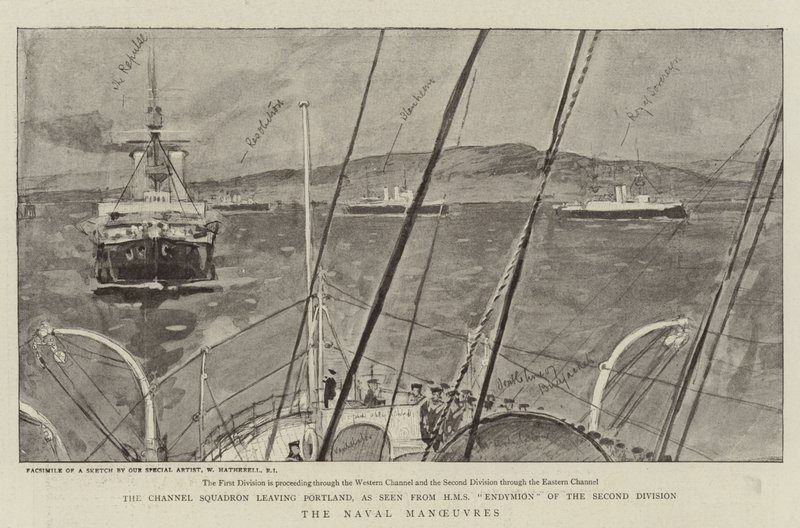 Las Maniobras Navales de William Hatherell