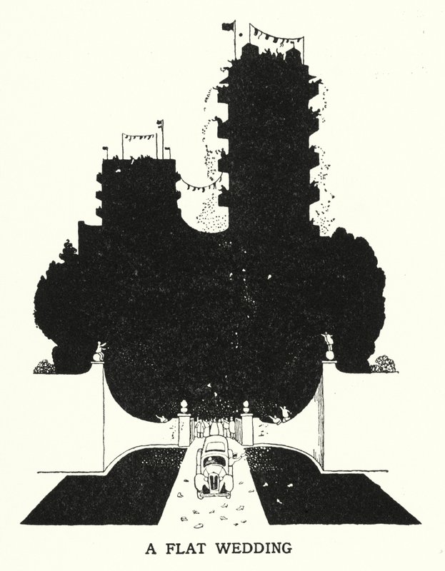 Una Boda en un Piso de William Heath Robinson
