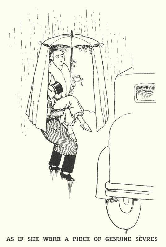 Como si fuera una pieza de auténtico Sèvres de William Heath Robinson