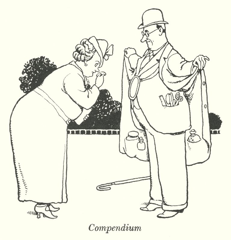 Compendio (litografía) de William Heath Robinson