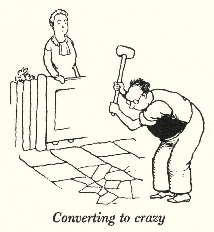 Convertirse en loco de William Heath Robinson