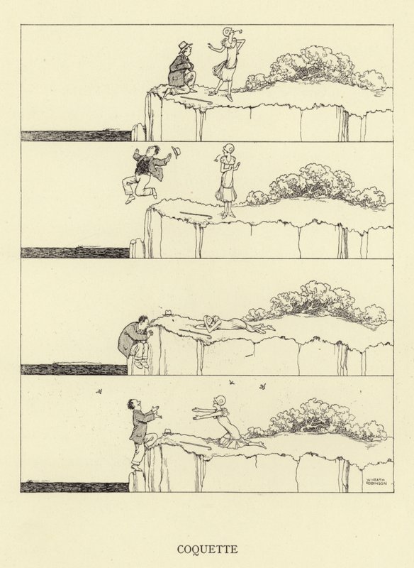 Coqueta de William Heath Robinson