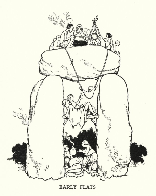 Primeros apartamentos de William Heath Robinson