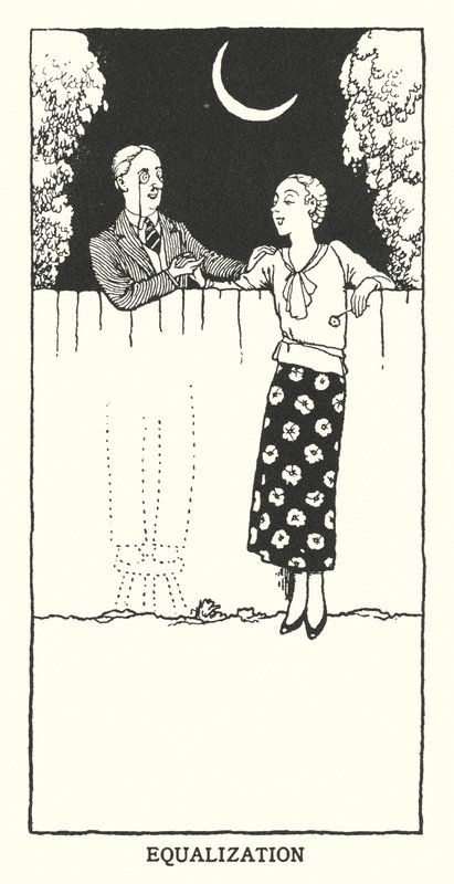 Igualación (litografía) de William Heath Robinson