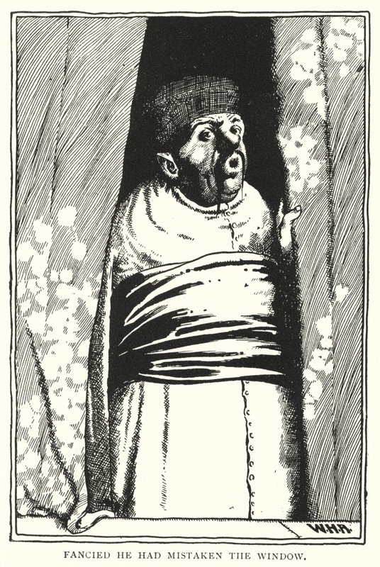Creyó que había confundido la ventana de William Heath Robinson