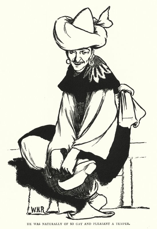 Era naturalmente de un temperamento tan alegre y agradable de William Heath Robinson
