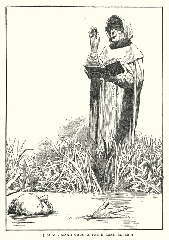 Les haré un largo sermón de William Heath Robinson