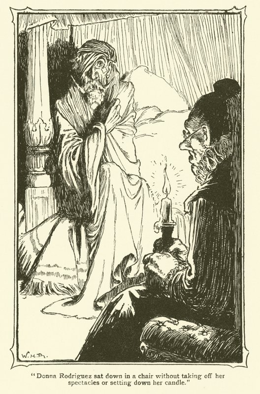 Ilustración de Don Quijote de William Heath Robinson